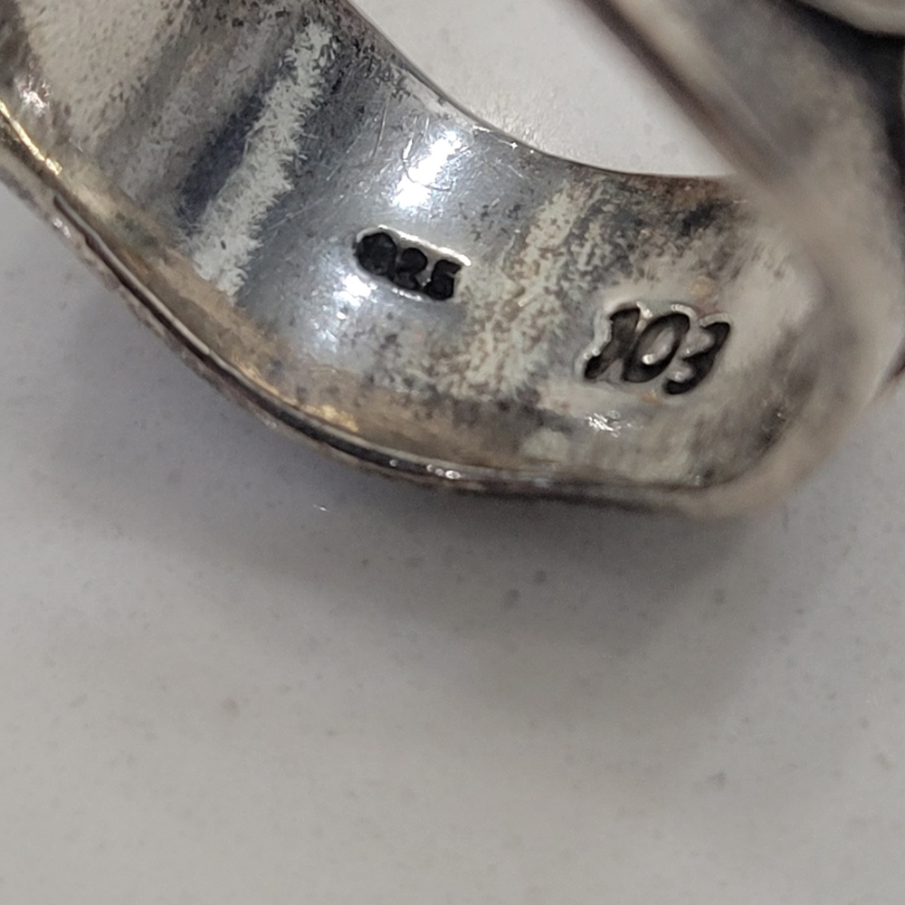 Silver Wave Ring - image 2